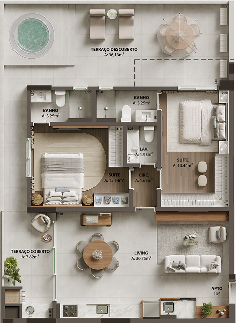 Garden - Apartamento 105