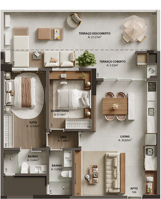 Garden - Apartamento 106