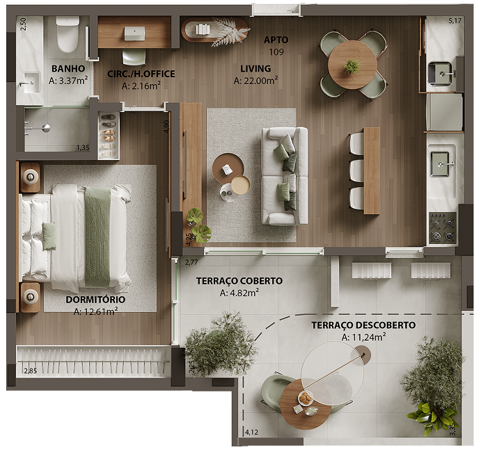 Garden - Apartamento 109