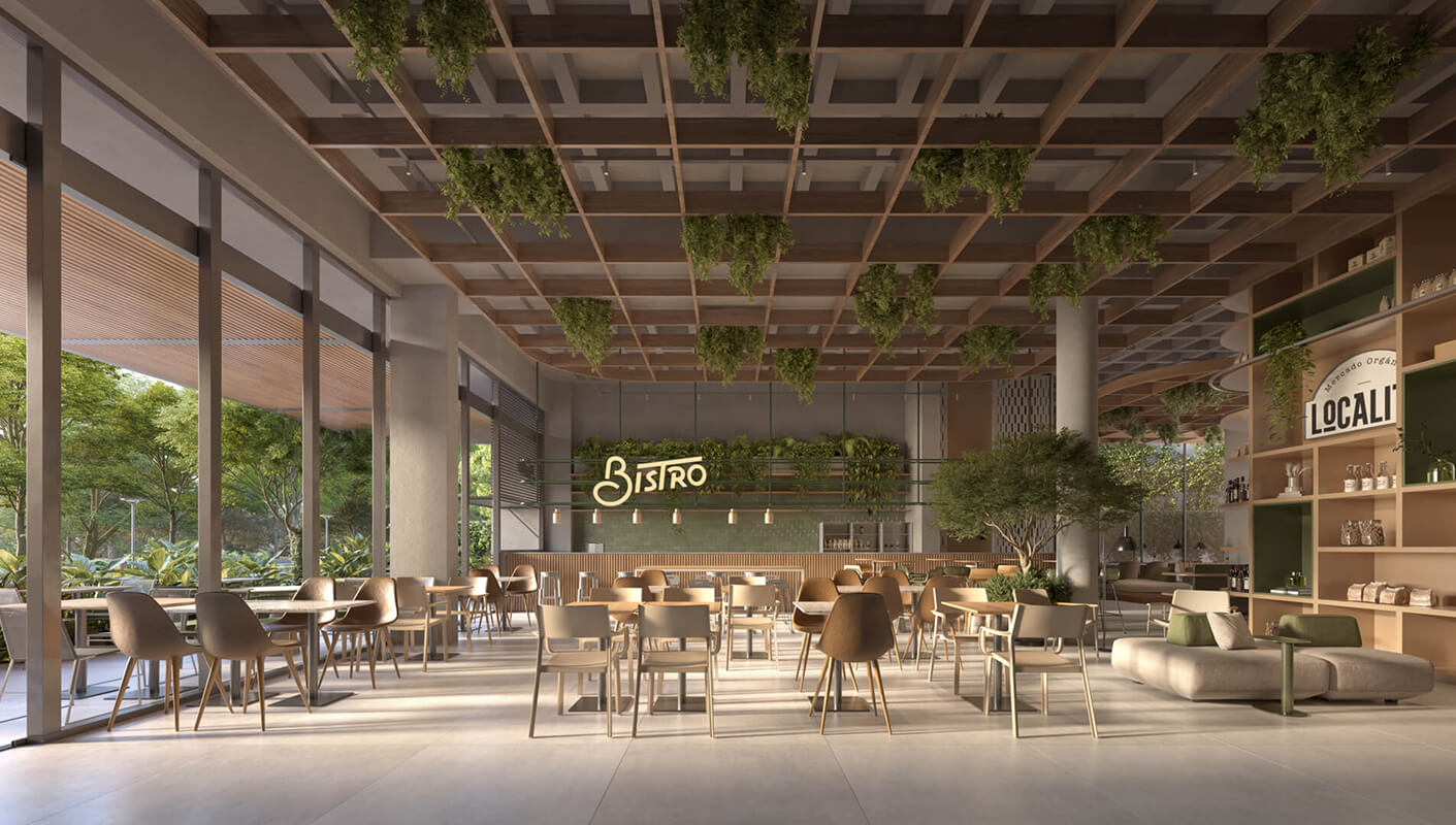 Térreo gastronômico